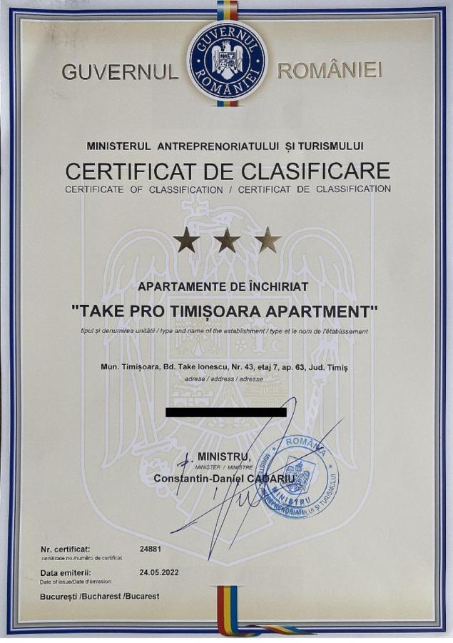 Take Pro Timisoara Apartment Exterior photo